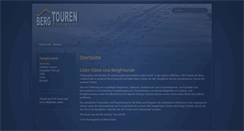Desktop Screenshot of berg-touren.ch